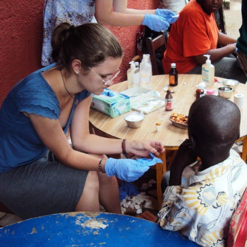 Hannah U in Ghana Hannah U in Ghana